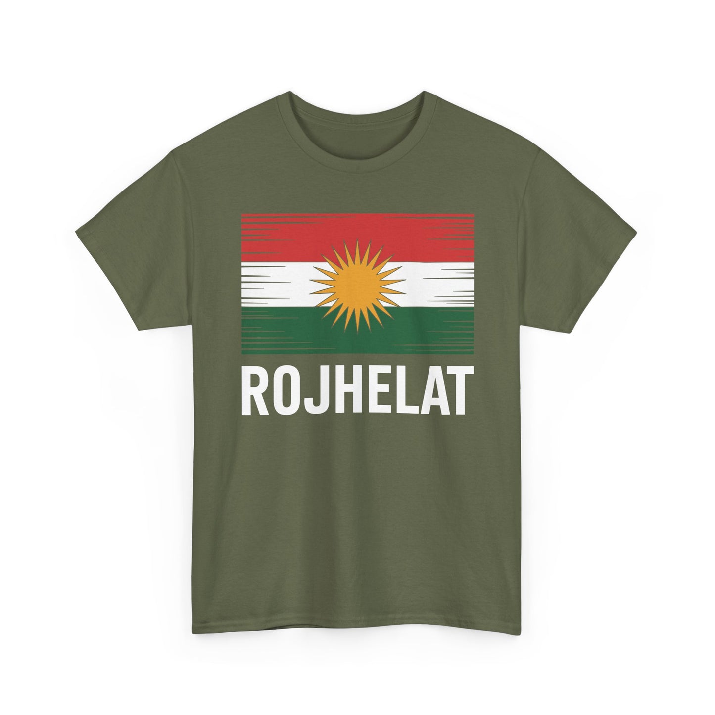 Kurdistan Flag Distressed Shirt | Vintage Kurdish Apparel - Kurdify