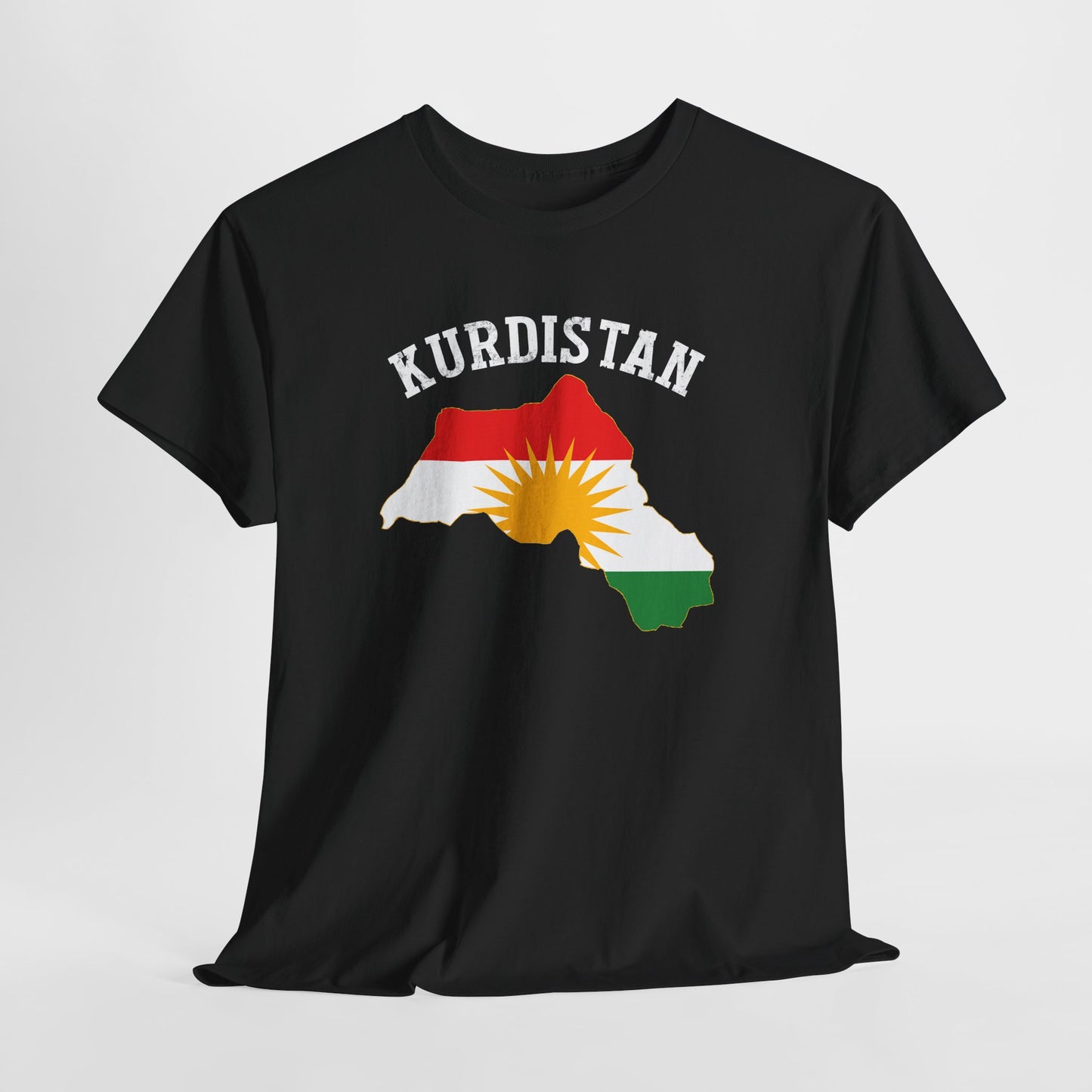 Kurdistan Map Flag T-Shirt - Kurdify