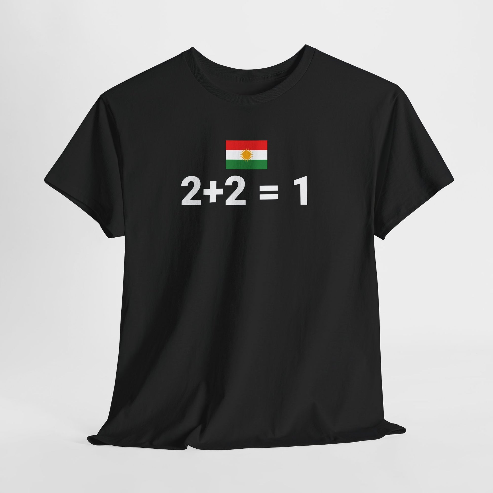 Kurdistan 2+2 = 1 T-shirt - Kurdify