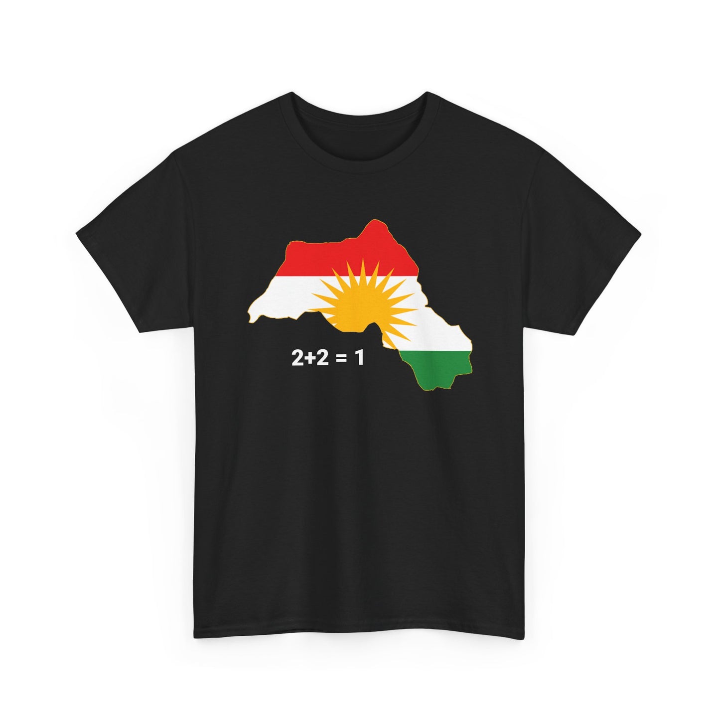 Kurdistan Map 2+2=1