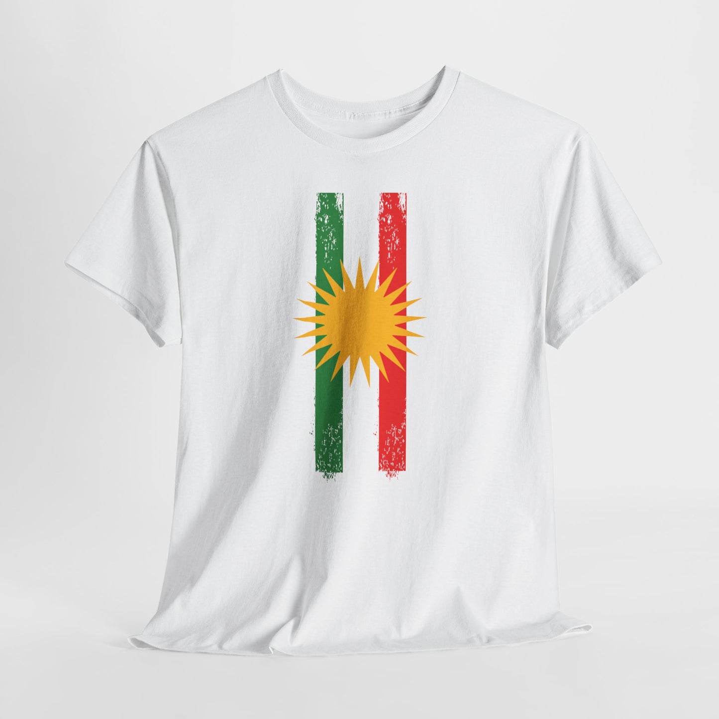 Kurdistan Flag Sun Graphic Tee
