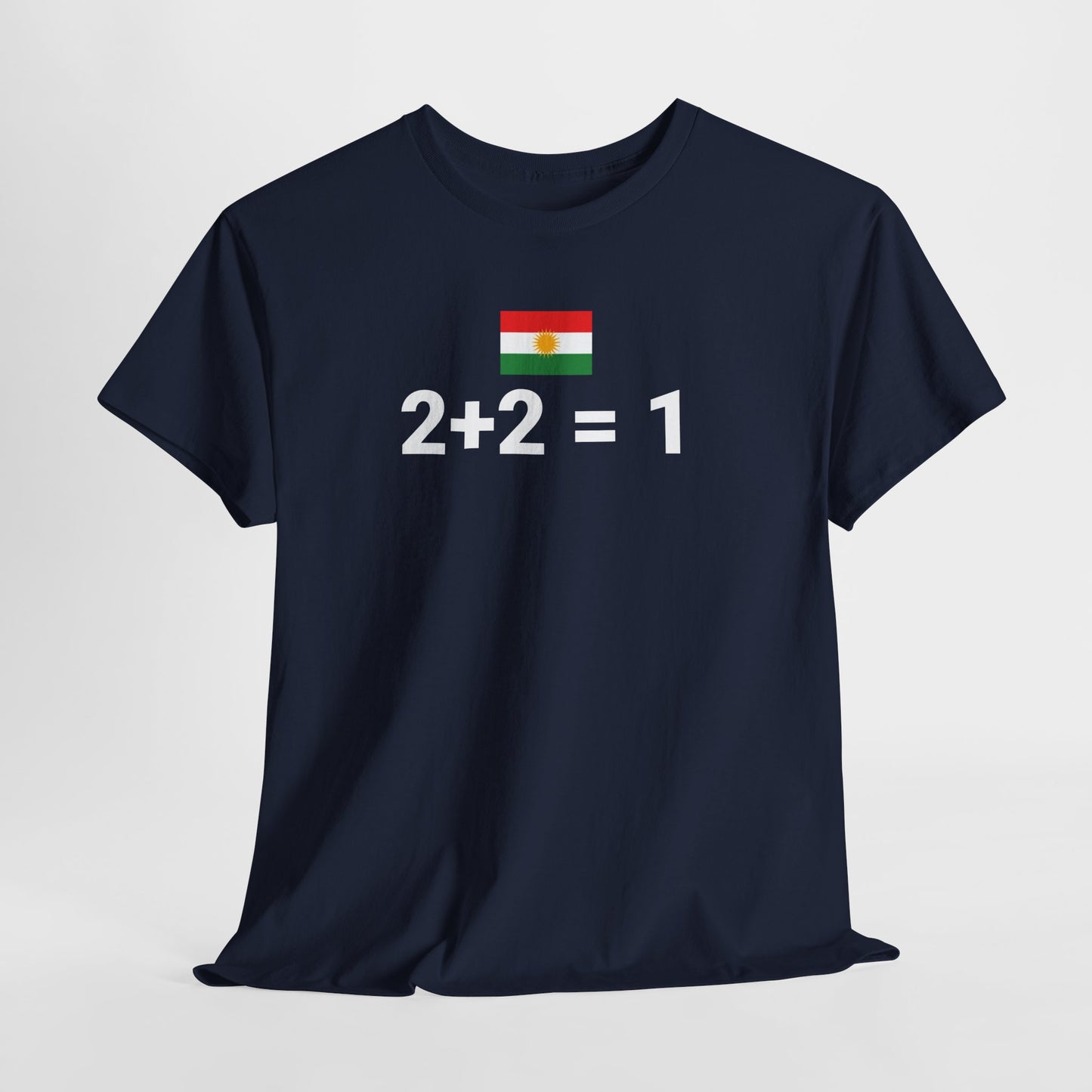 Kurdistan 2+2 = 1 T-shirt - Kurdify