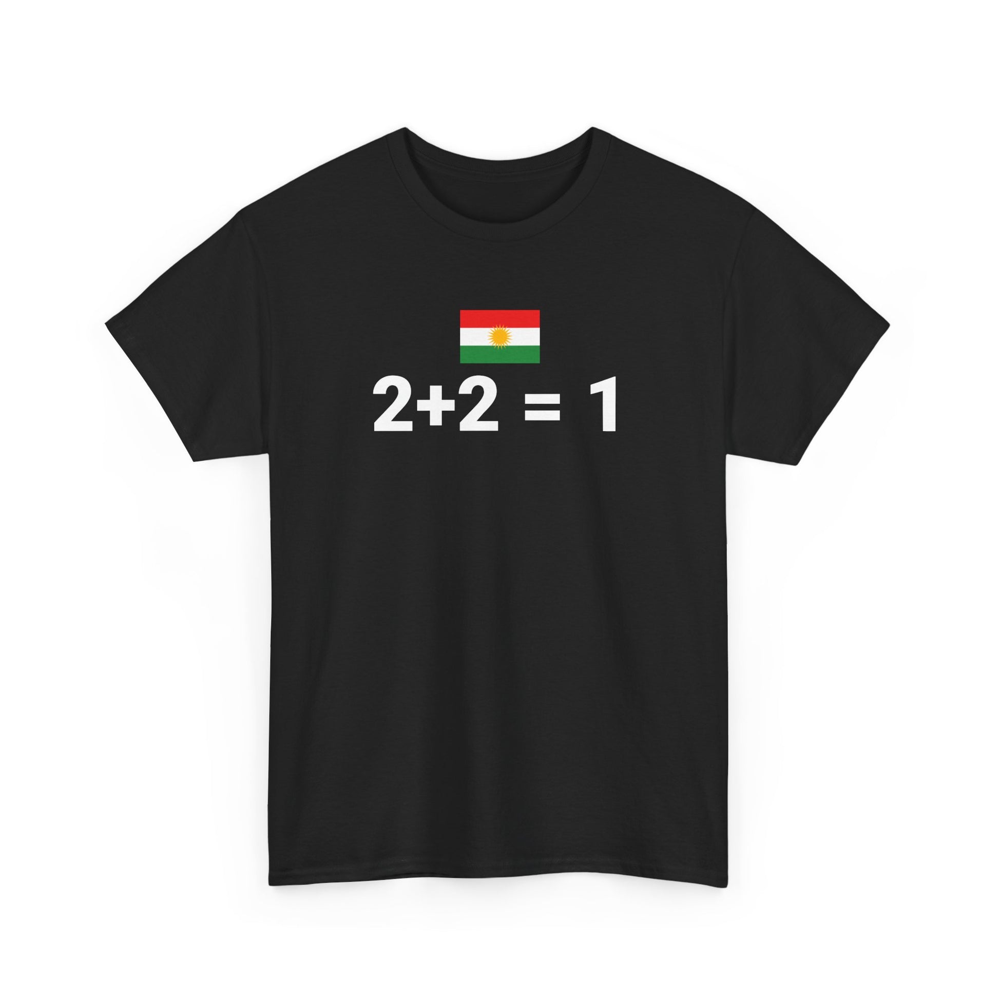Kurdistan 2+2 = 1 T-shirt - Kurdify