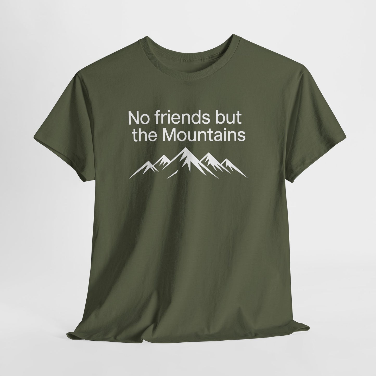 No Friends But The Mountains T-Shirt - Kurdify