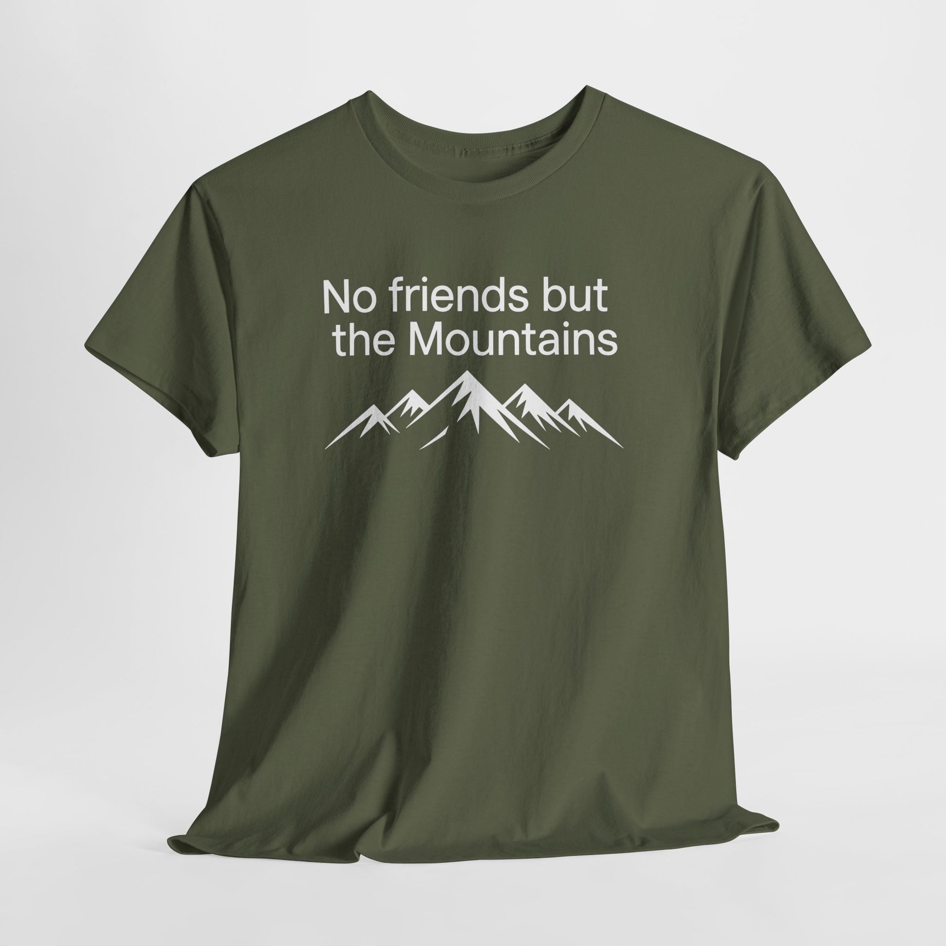 No Friends But The Mountains T-Shirt - Kurdify