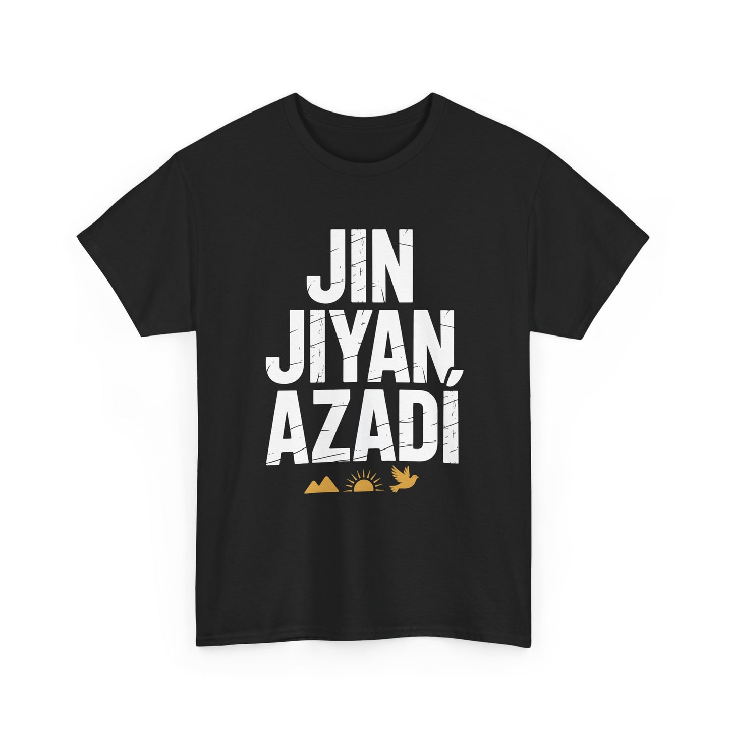 Jin Jiyan Azadi Tee — Kurdish Freedom Slogan T-Shirt - Kurdify
