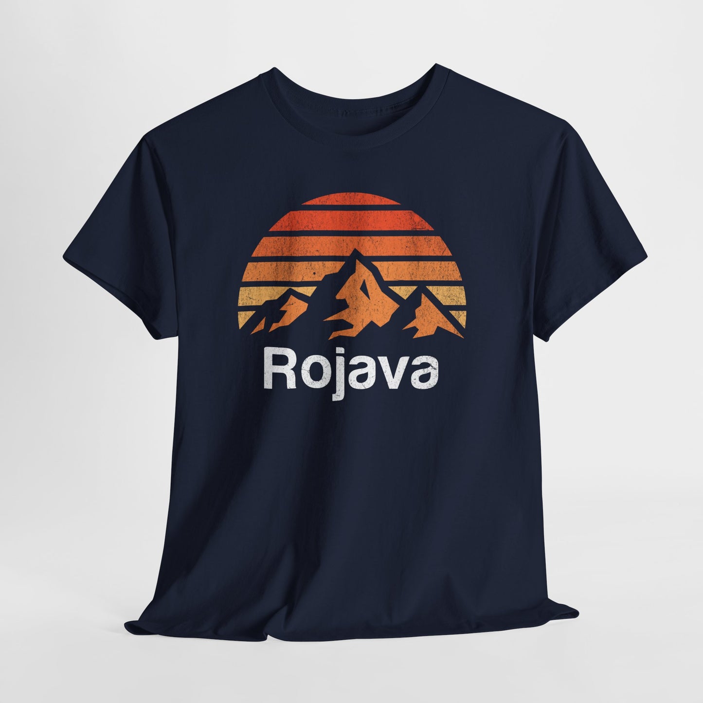 Rojava Mountain Sunset T‑Shirt