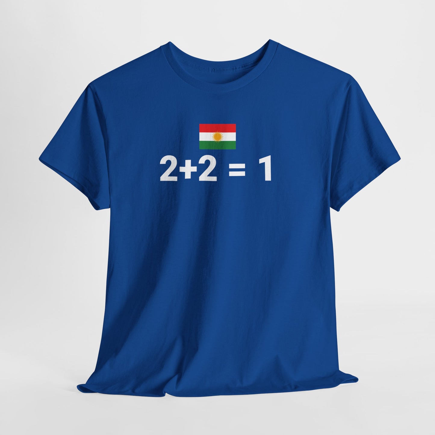 Kurdistan 2+2 = 1 T-shirt - Kurdify