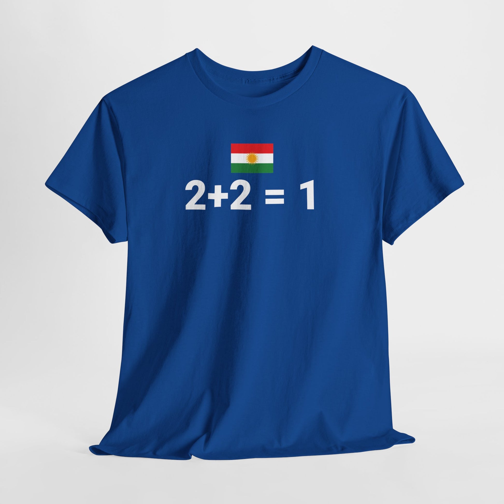 Kurdistan 2+2 = 1 T-shirt - Kurdify