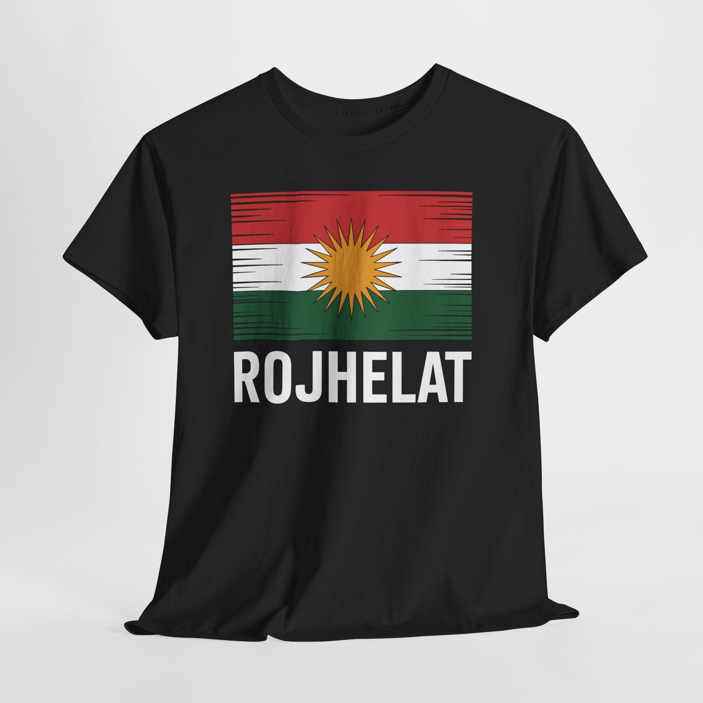 Kurdistan Flag Distressed Shirt | Vintage Kurdish Apparel - Kurdify