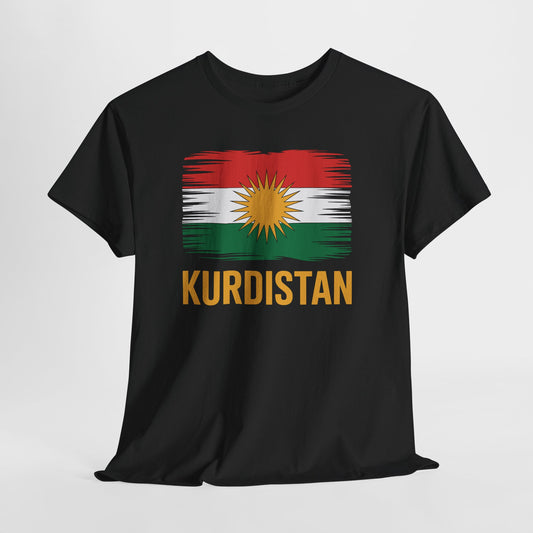 Distressed Kurdistan Flag T-Shirt