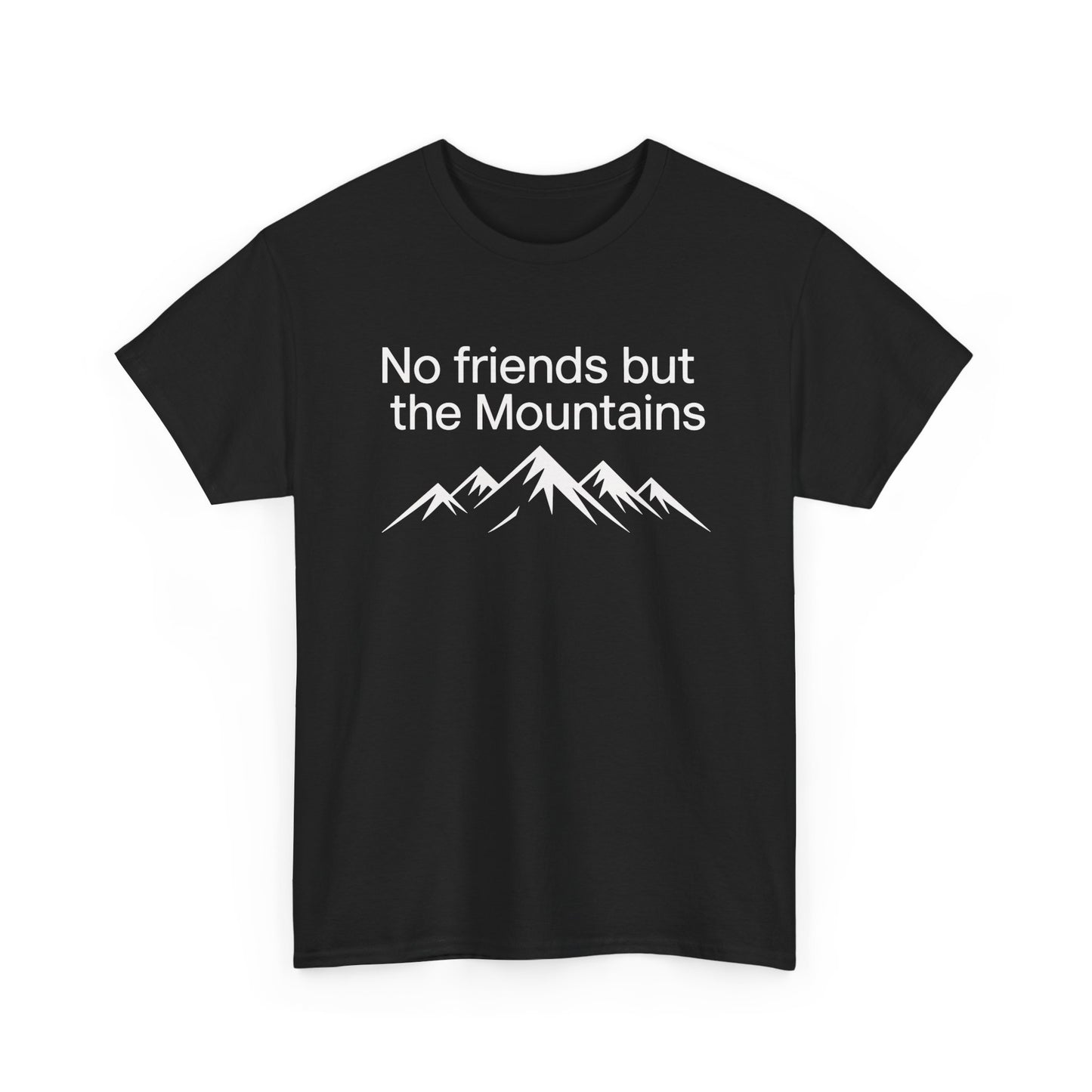 No Friends But The Mountains T-Shirt - Kurdify