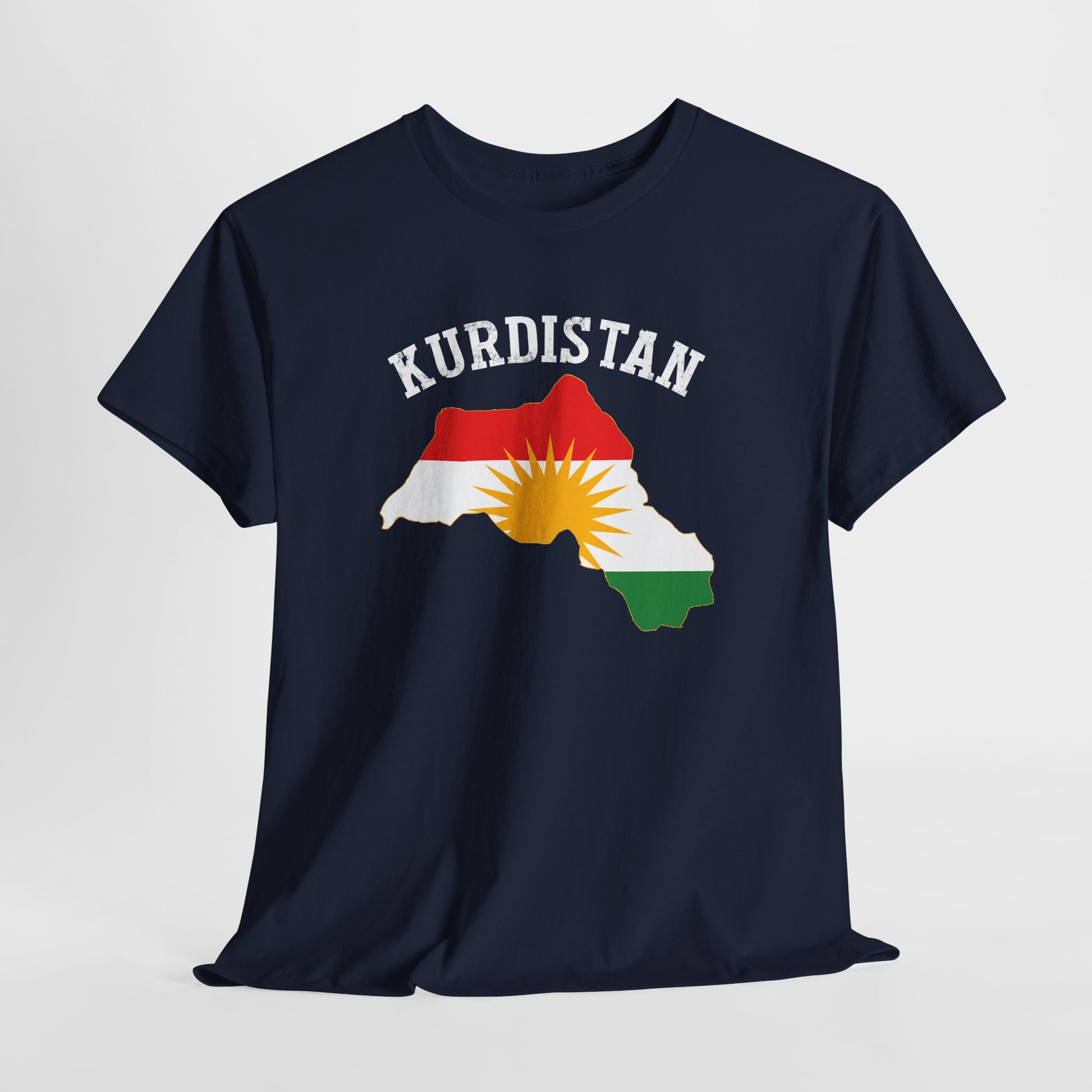 Kurdistan Map Flag T-Shirt - Kurdify