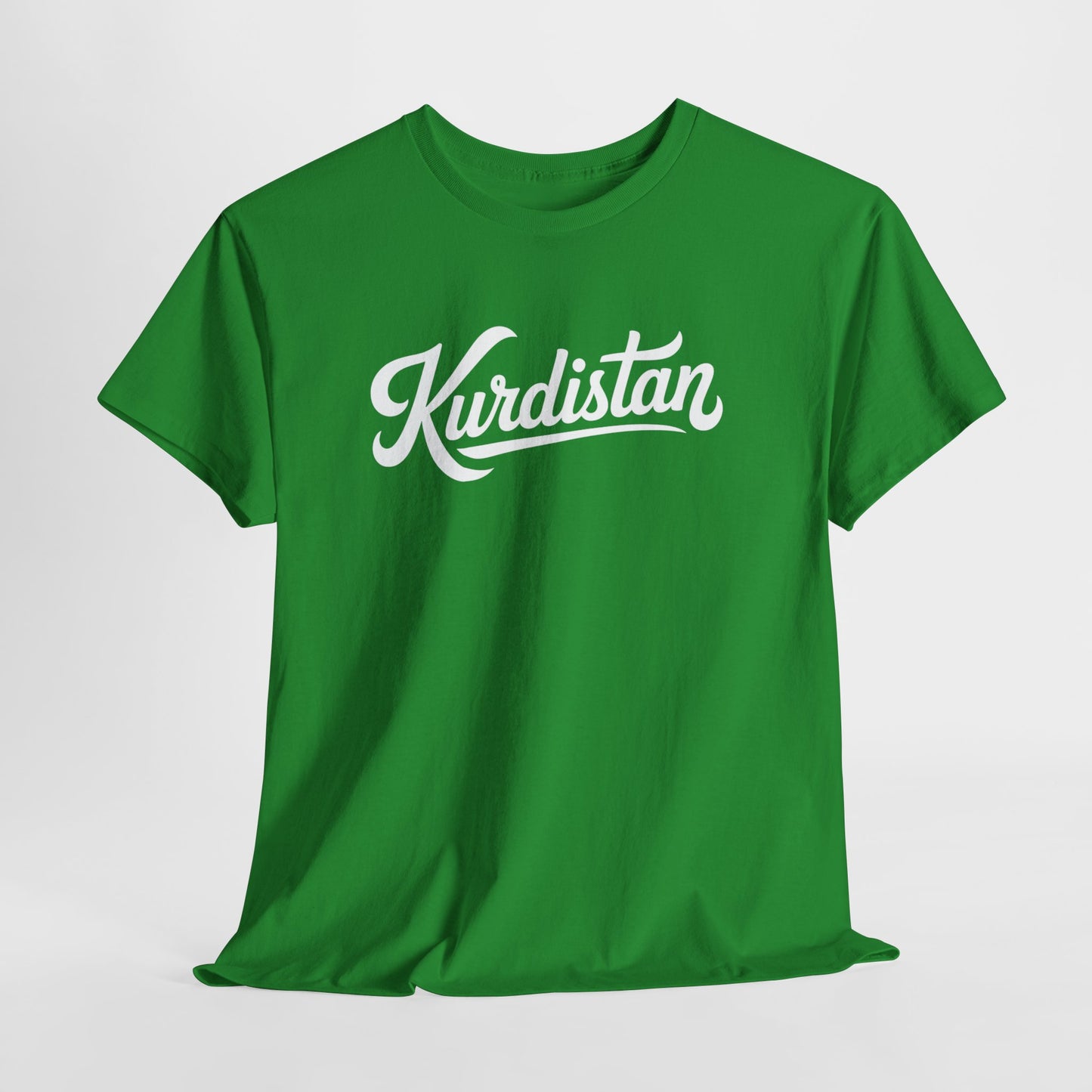 Kurdistan Script T‑Shirt — Retro Script Kurdish Tee