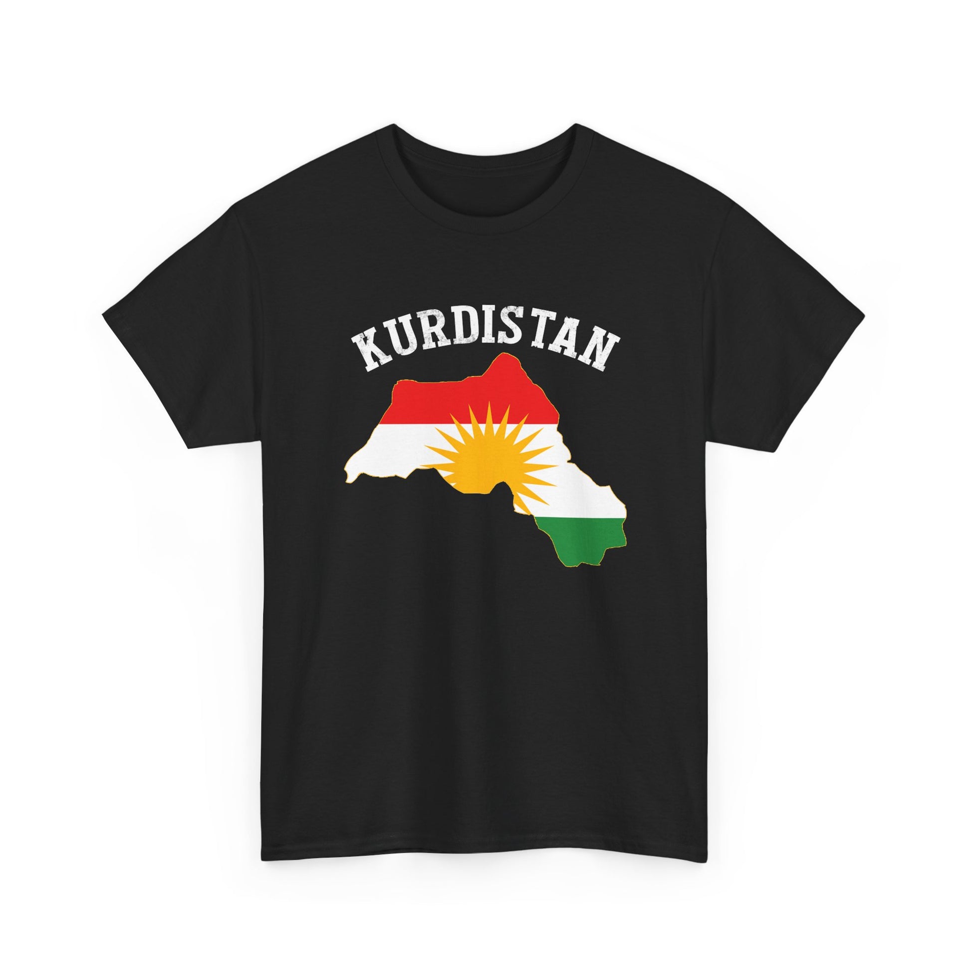 Kurdistan Map Flag T-Shirt - Kurdify