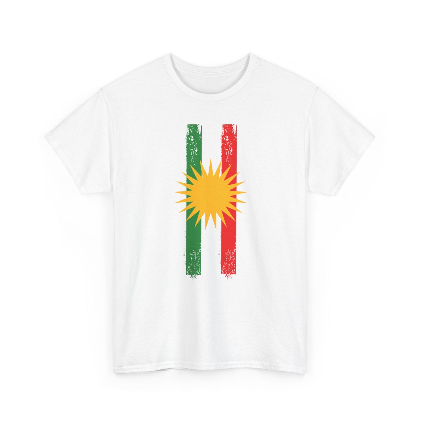 Kurdistan Flag Sun Graphic Tee