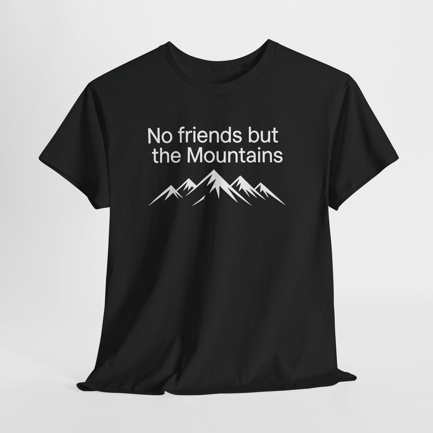 No Friends But The Mountains T-Shirt - Kurdify