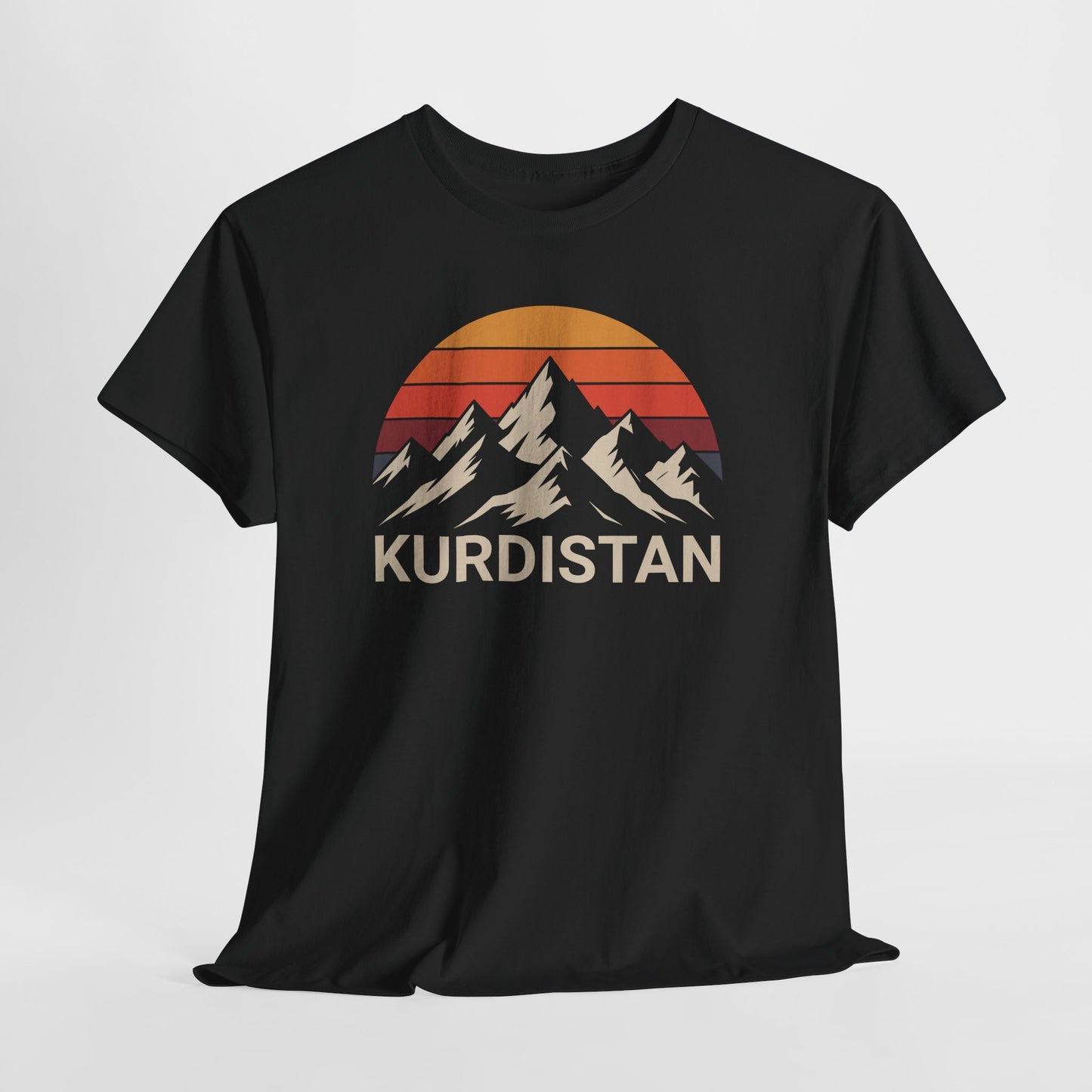 Kurdistan Mountain Sunset T-Shirt - Kurdify