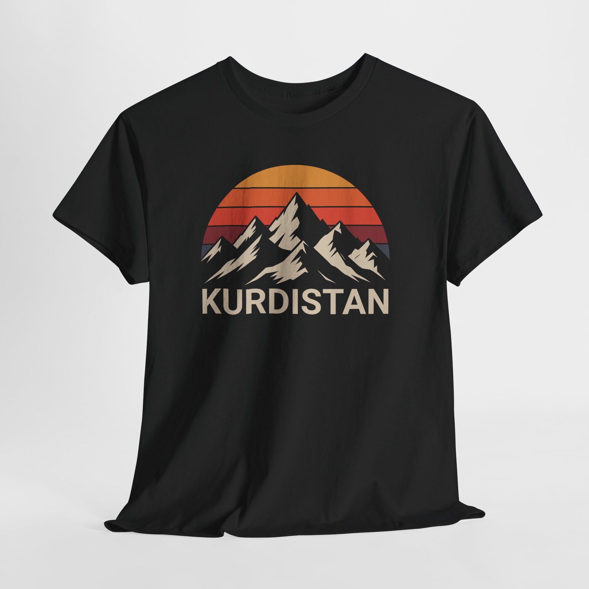 Kurdistan Mountain Sunset T-Shirt - Kurdify