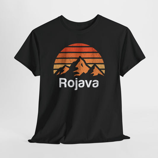 Rojava Mountain Sunset T‑Shirt