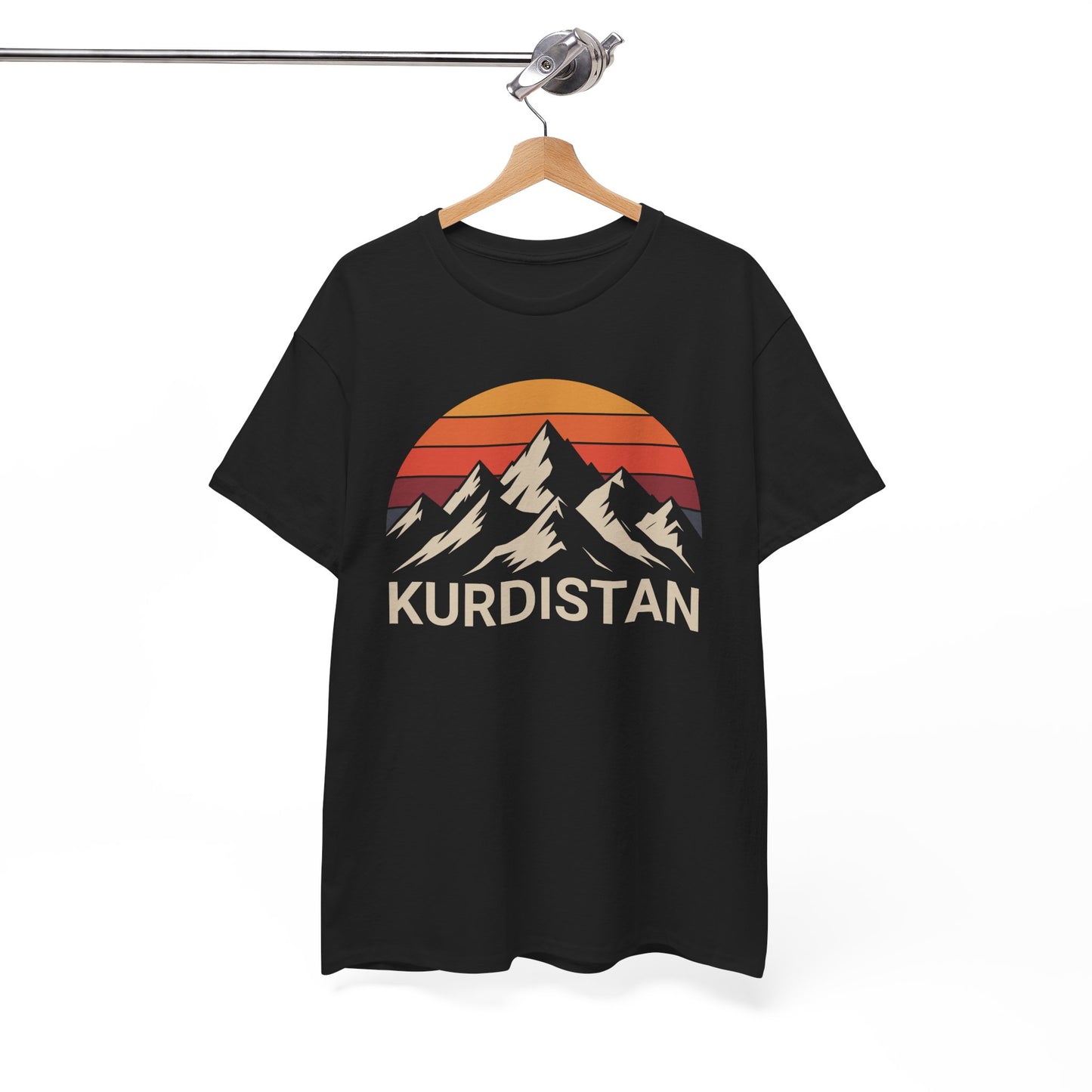 Kurdistan Mountain Sunset T-Shirt - Kurdify