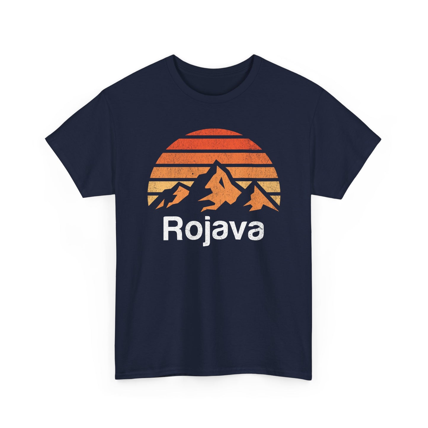 Rojava Mountain Sunset T‑Shirt