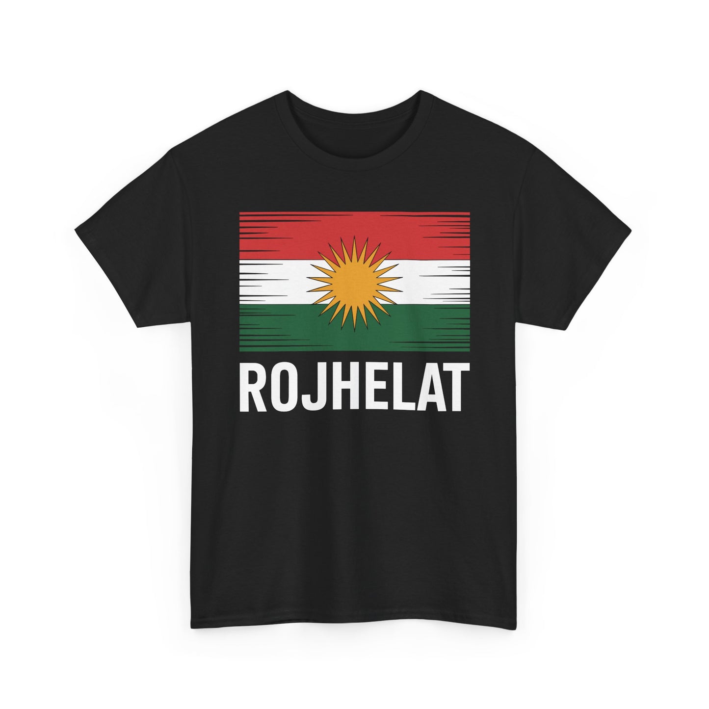 Kurdistan Flag Distressed Shirt | Vintage Kurdish Apparel - Kurdify