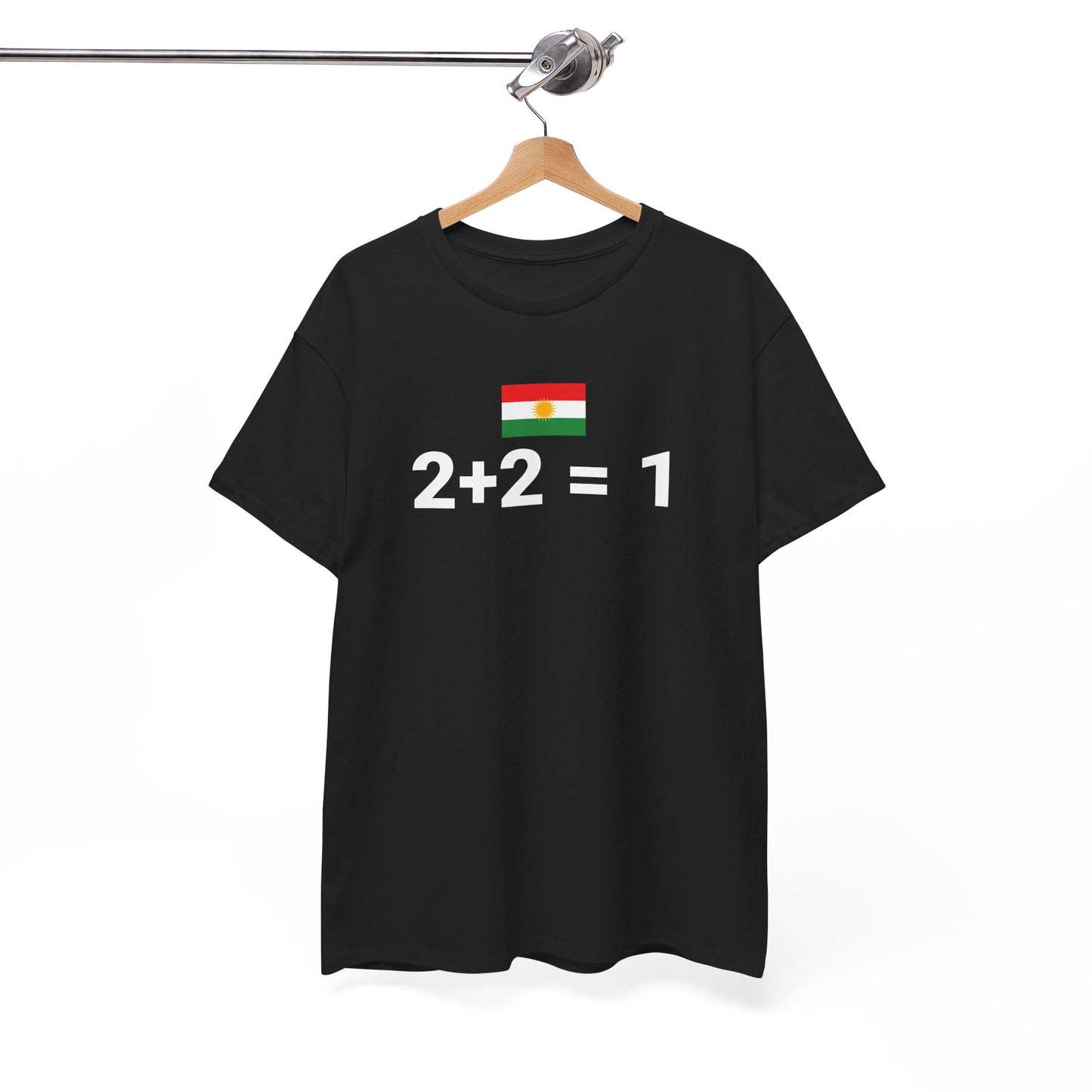 Kurdistan 2+2 = 1 T-shirt - Kurdify