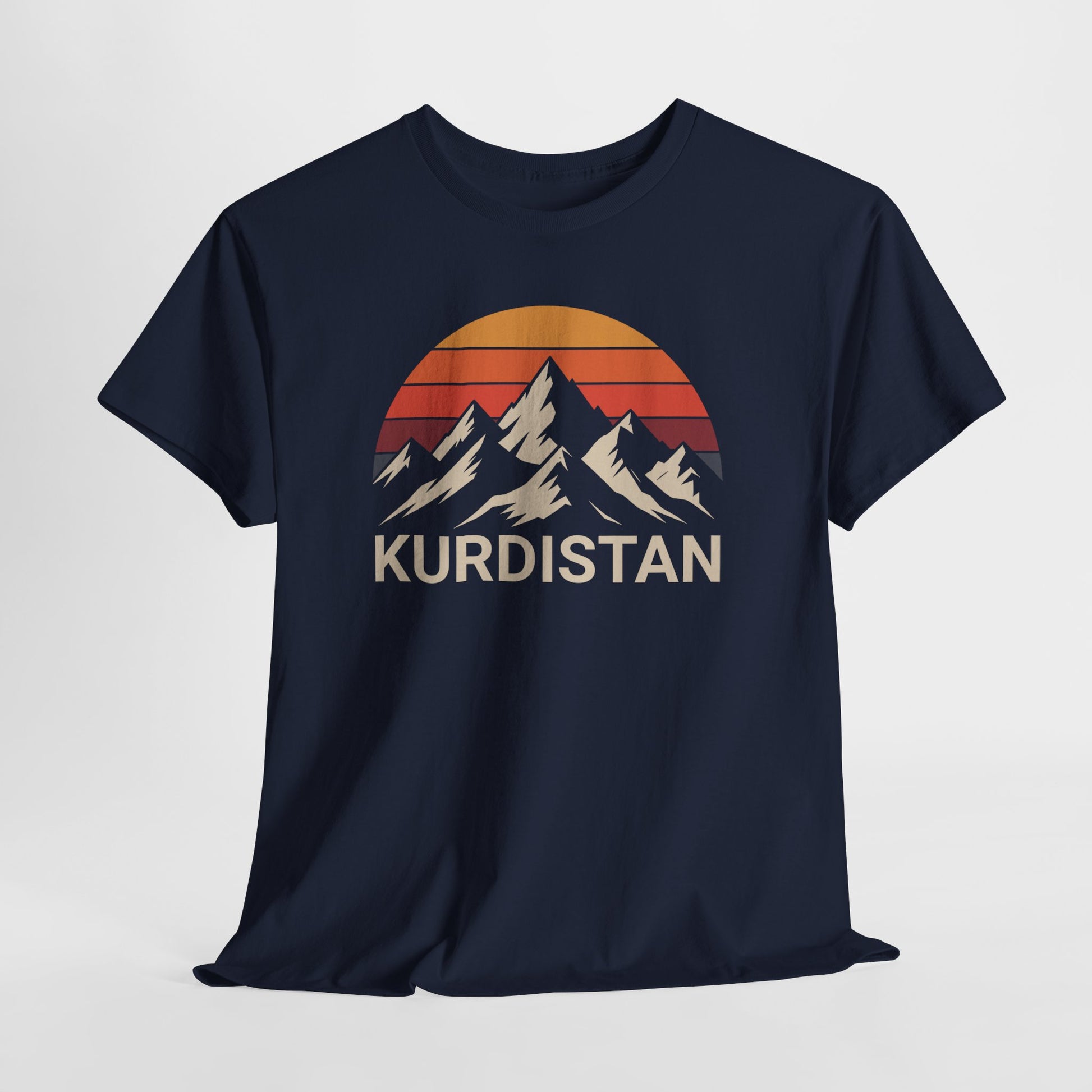 Kurdistan Mountain Sunset T-Shirt - Kurdify