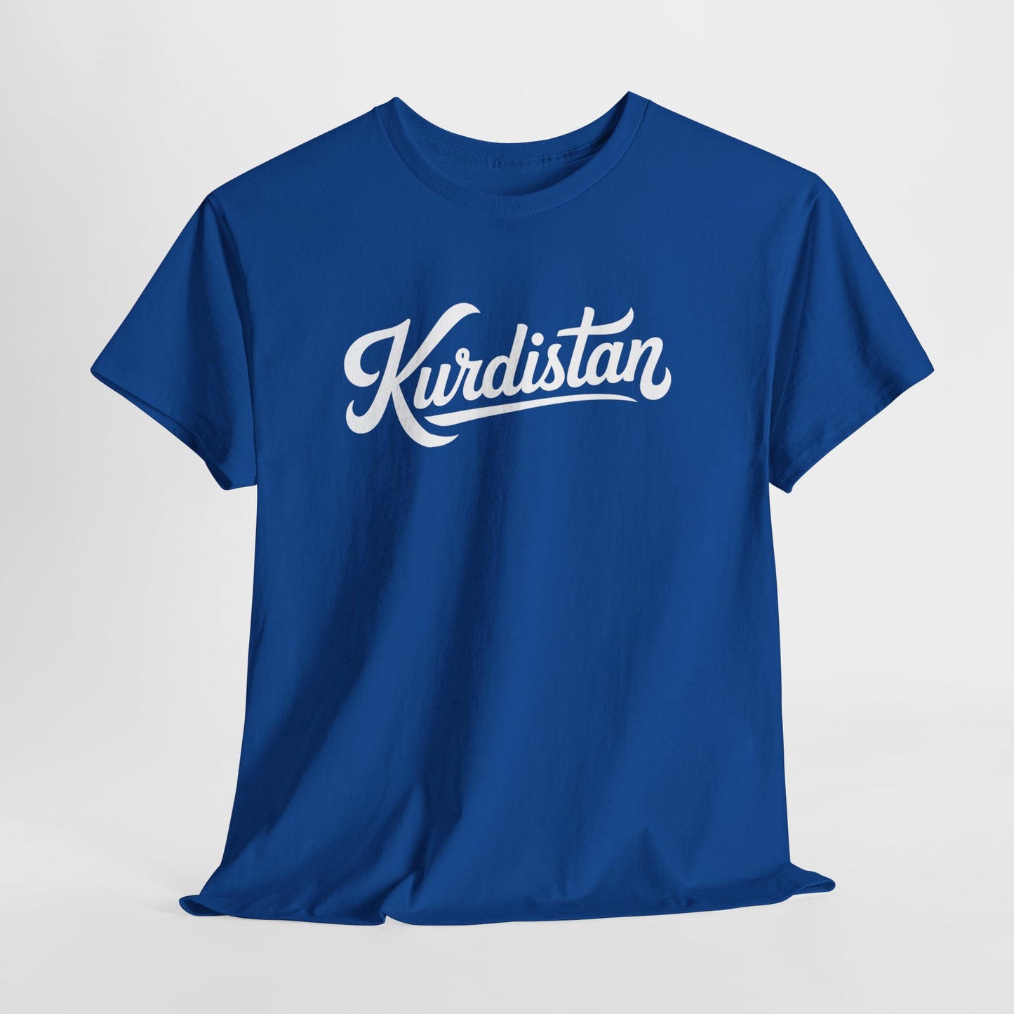 Kurdistan Script T‑Shirt — Retro Script Kurdish Tee
