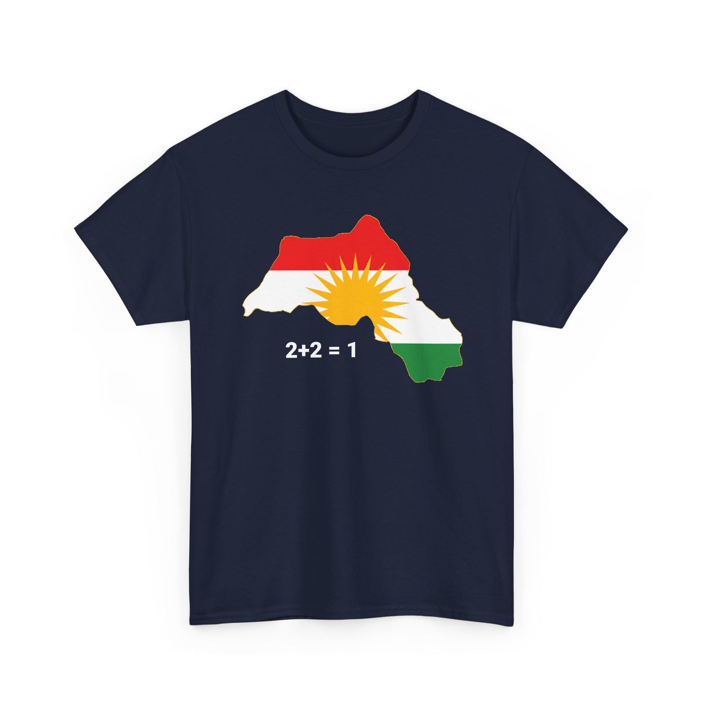Kurdistan Map 2+2=1