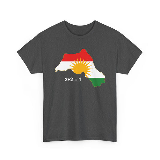 Kurdistan Map 2+2=1