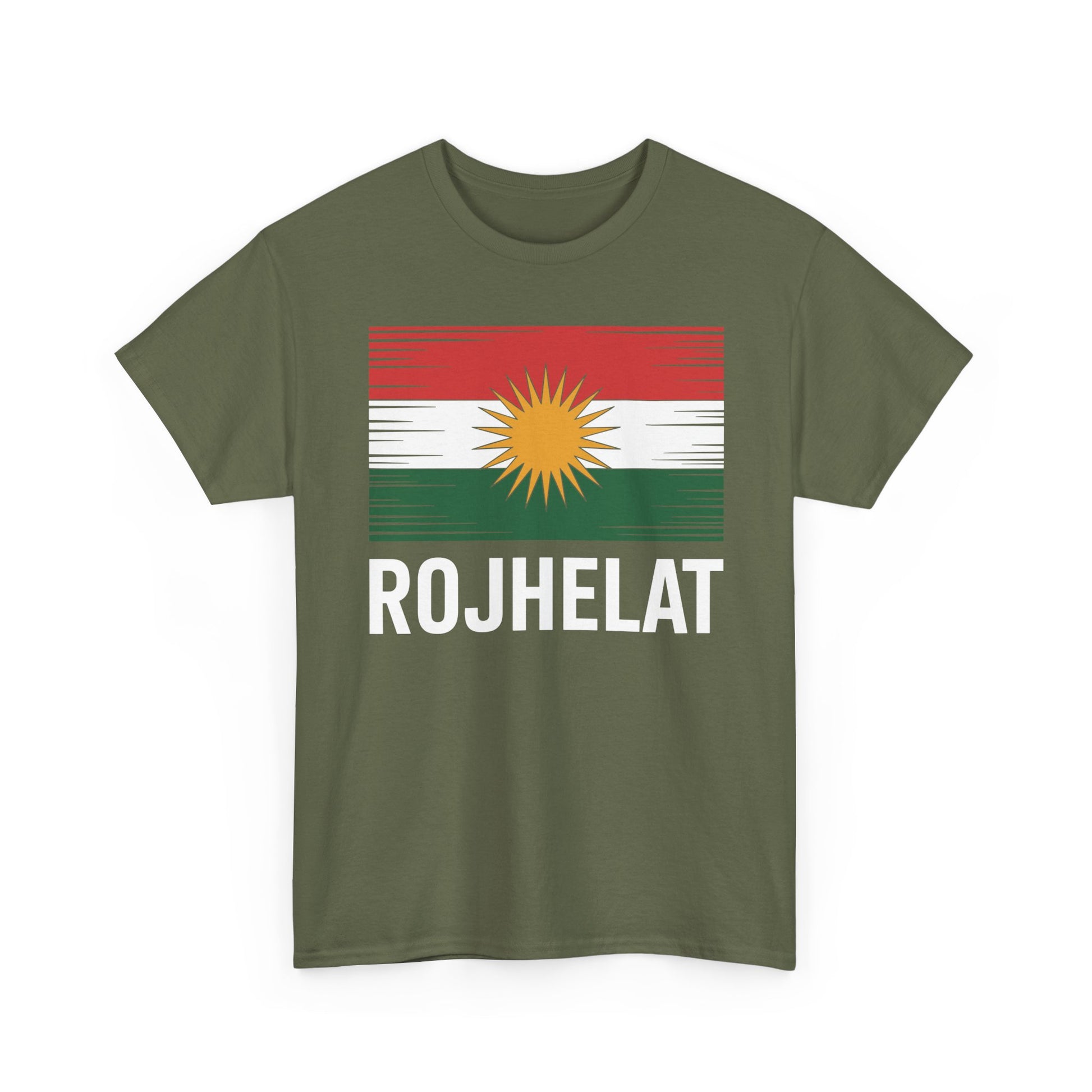 Kurdistan Flag Distressed Shirt | Vintage Kurdish Apparel - Kurdify