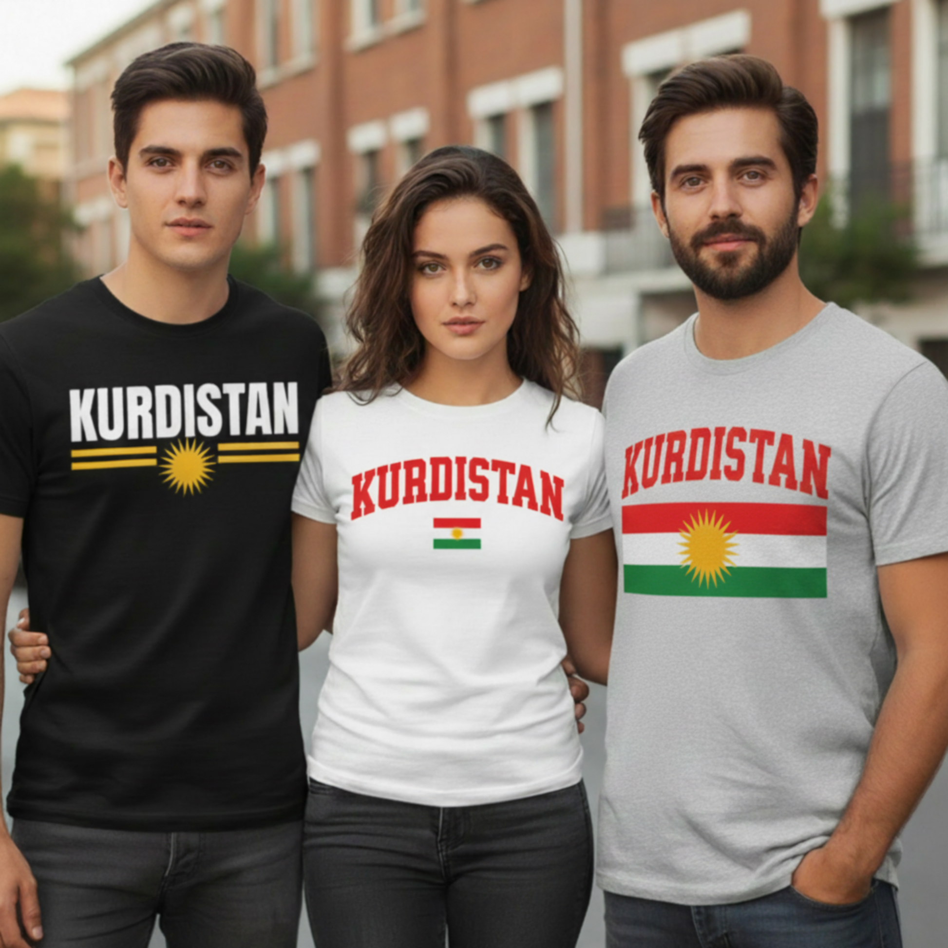 Kurdistan Flag T-Shirt - Kurdify